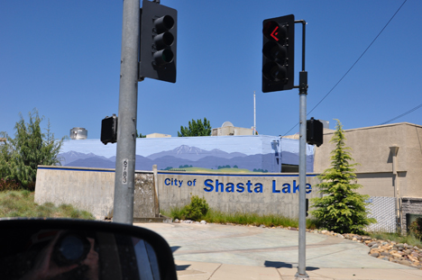 Karen in the side mirror 